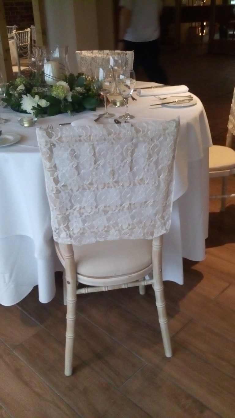 Wedding House - Chiavari Chair Dressing