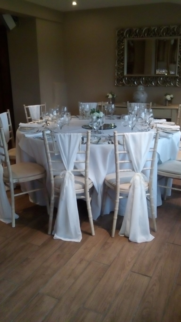 Wedding House - Chiavari Chair Dressing