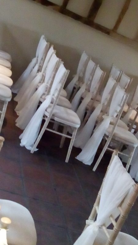 Wedding House - Chiavari Chair Dressing